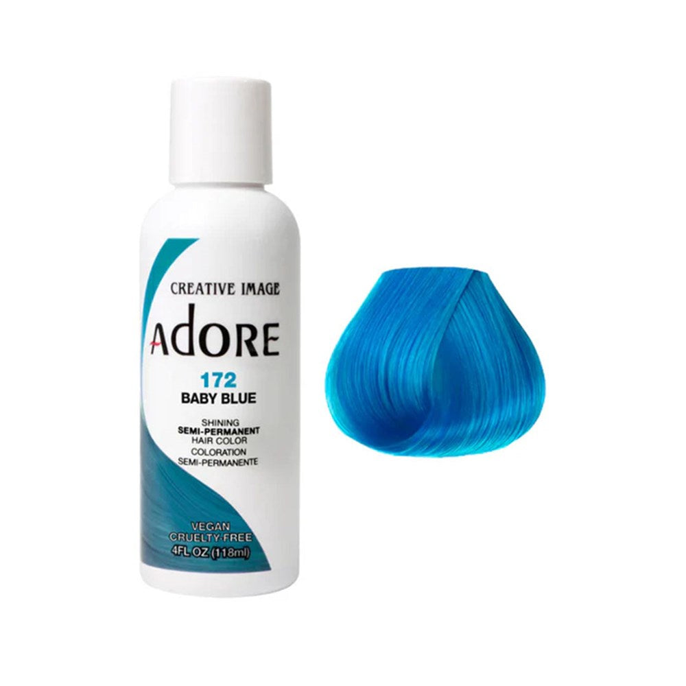 Adore Semi Permanent Color -  Baby Blue 172 118ml