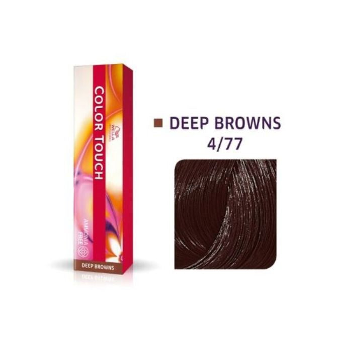 Wella Color Touch 4/77 60ml Medium Brown Intensive Brown