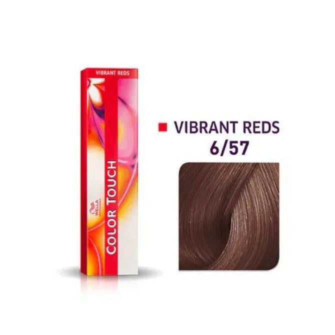 Wella Color Touch 6/57 60ml Dark Blonde Mahogany Brown